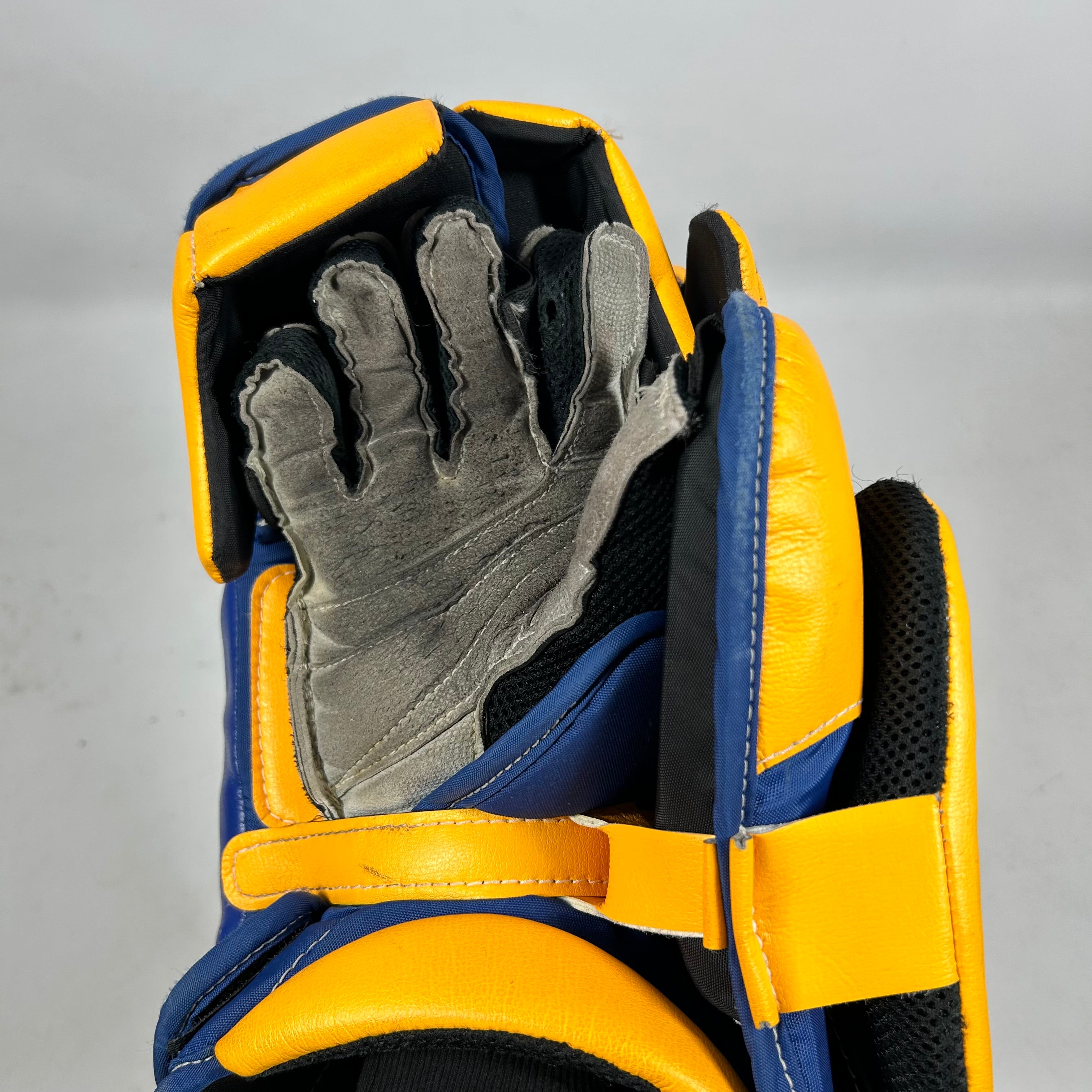 True L12.2 - Bloqueur de gardien de but Pro Stock d'occasion (jaune/bleu)